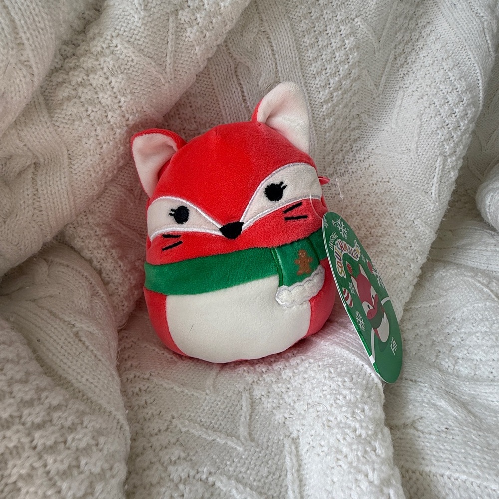 Fifi the Fox with Scarf 5” Stuffed Plush